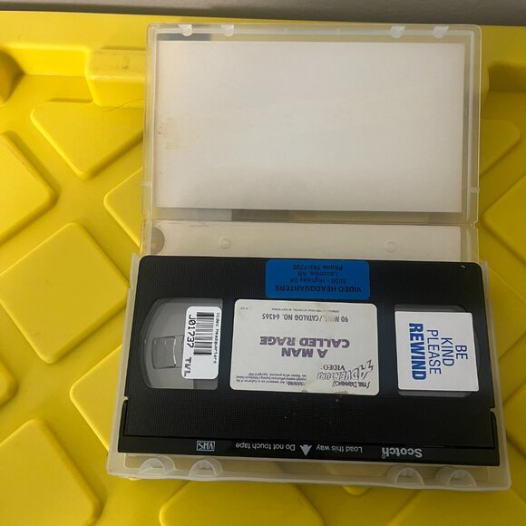 A Man Called Rage VHS Rare Sybil Danning Adventure Video CUT BOX FORMER RENTAL - Picture 5 of 5